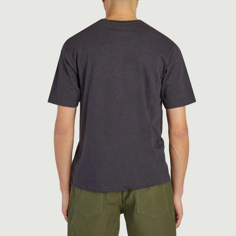 Patagonia Straight T-shirt with pocket Ink black PATAGONIA 3