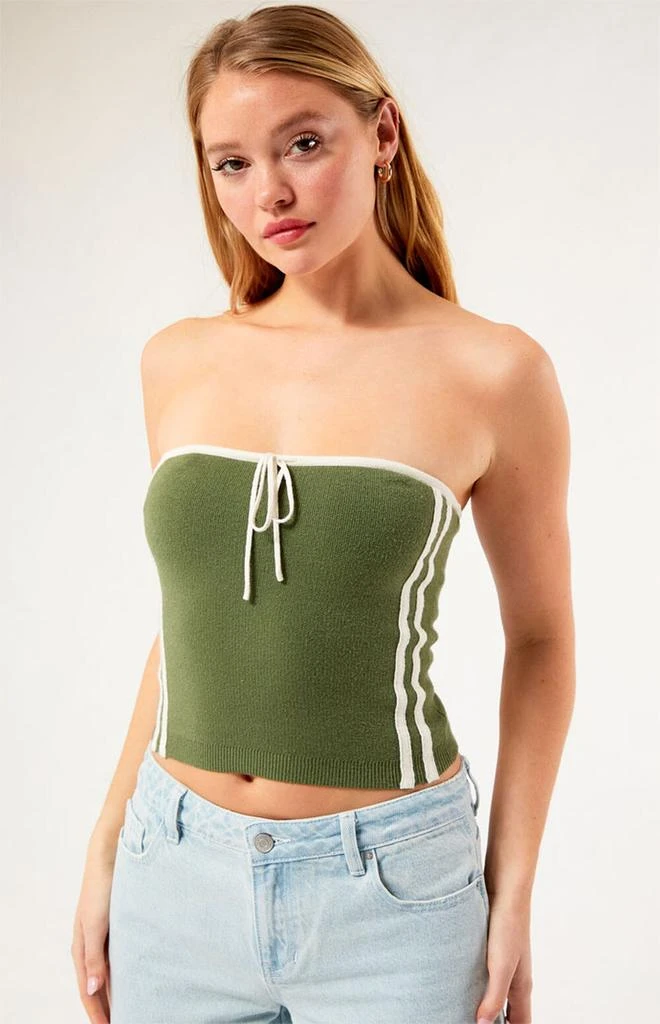 PacSun Nickie Sporty Sweater Tube Top 3