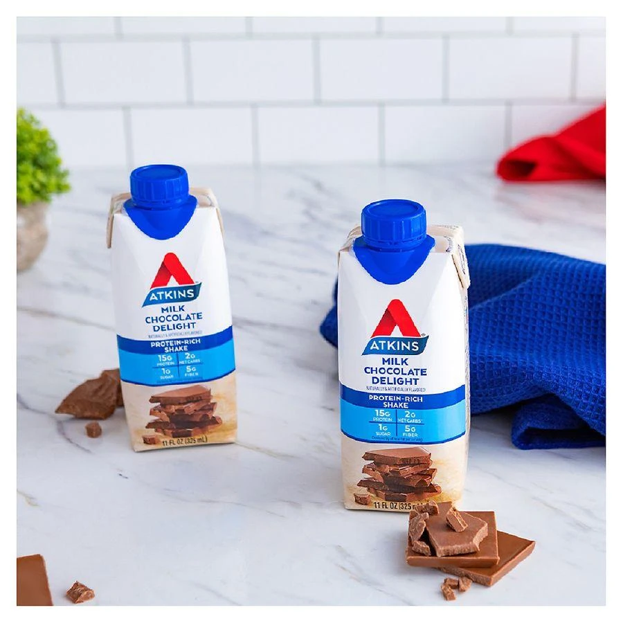 Atkins Shakes Milk Chocolate Delight 3