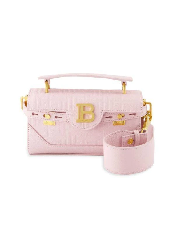 Balmain B-Buzz 19 Crossbody - Balmain - Leather - Light Pink 1
