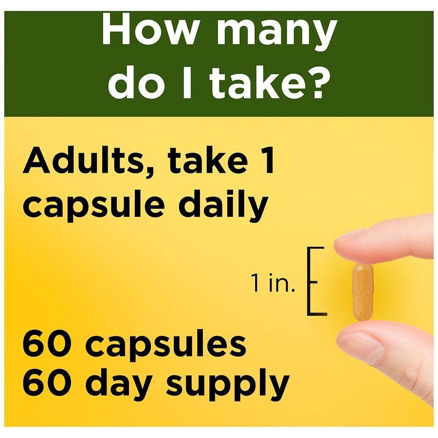 Nature Made Turmeric Curcumin 500 mg Capsules 5