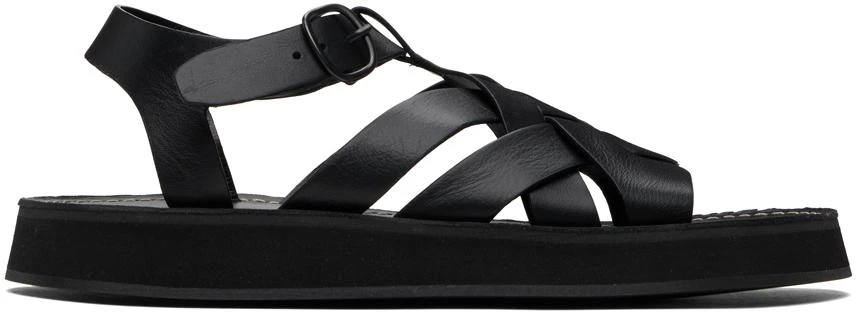 Hereu Black Beltra Sandals 1