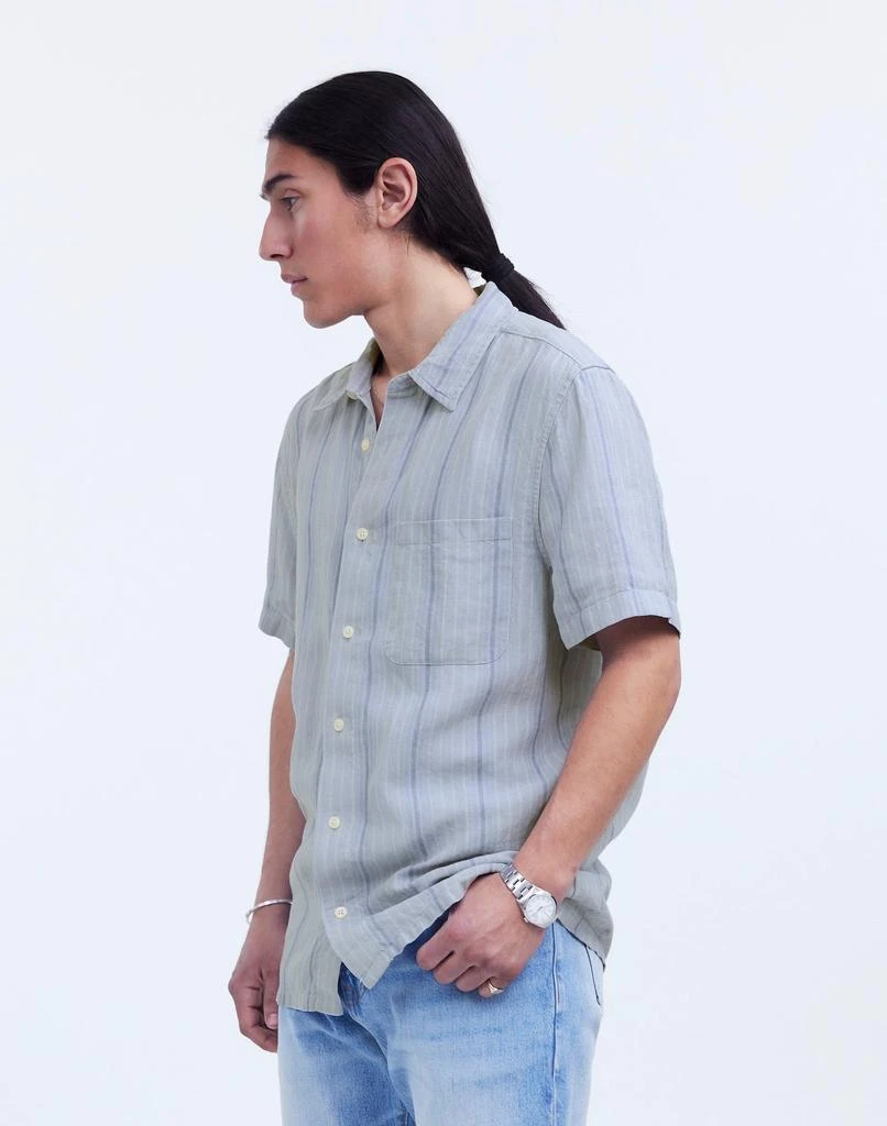 Madewell Easy Short-Sleeve Shirt in Linen 3