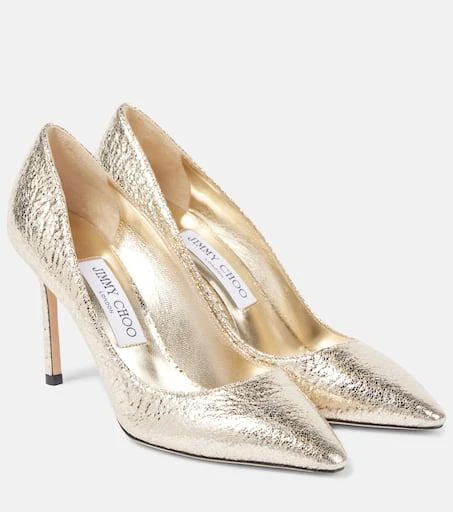 Jimmy Choo Romy 85 faux leather pumps 1