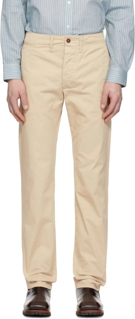 RRL Off-White Chino Officer’s Trousers