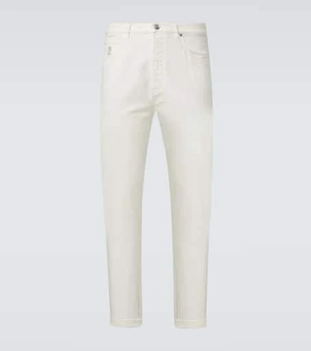 Brunello Cucinelli High-rise slim jeans 1