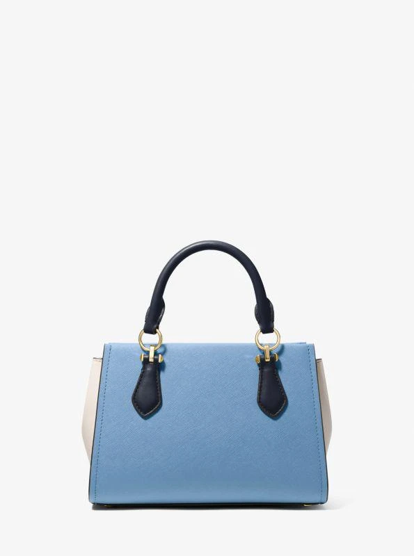 Michael Kors Marilyn Small Color-Block Saffiano Leather Crossbody Bag 3
