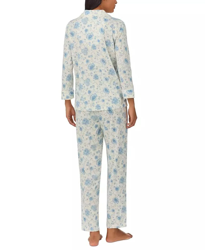 Ralph Lauren Women's 2-Pc. Floral 3/4-Sleeve Pajamas Set 2