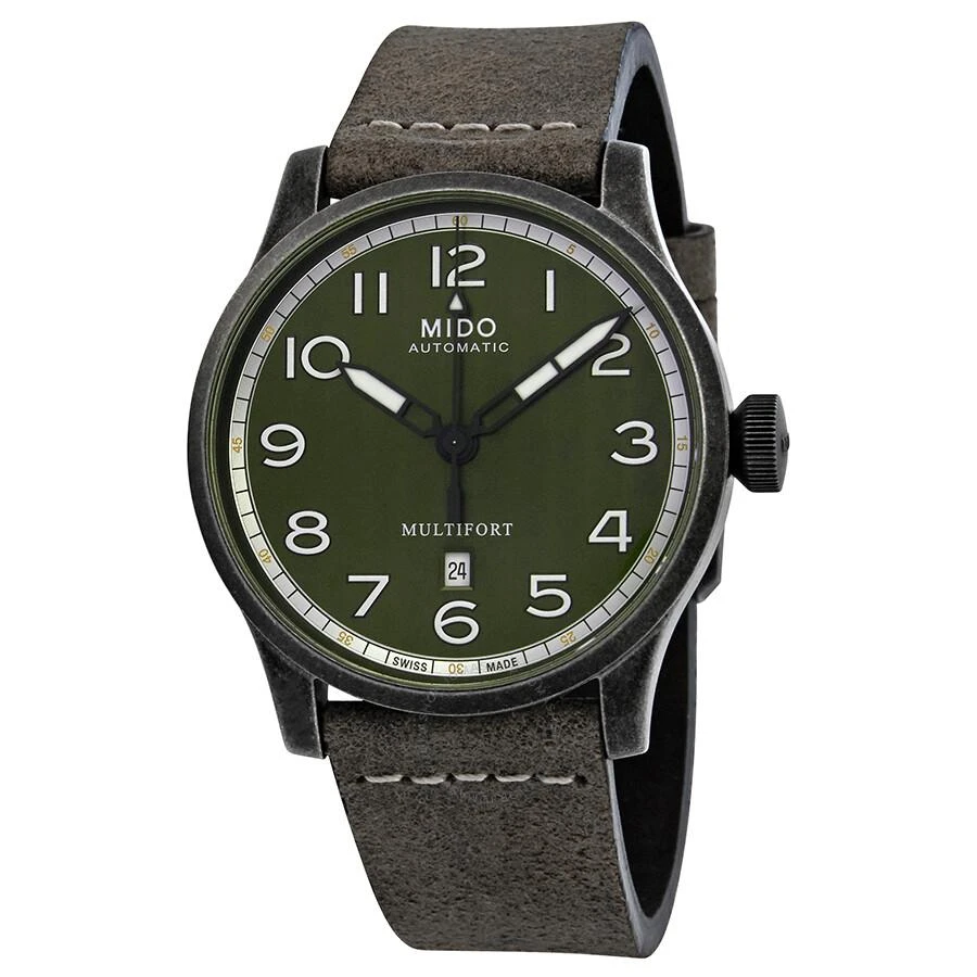 Mido Multifort Automatic Green-Grey Dial Men's Watch M032.607.36.090.00 1