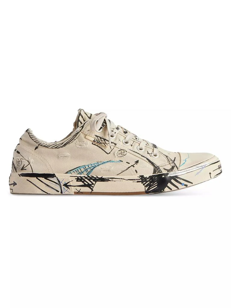 Balenciaga Paris Low-Top Sketch Sneakers 1