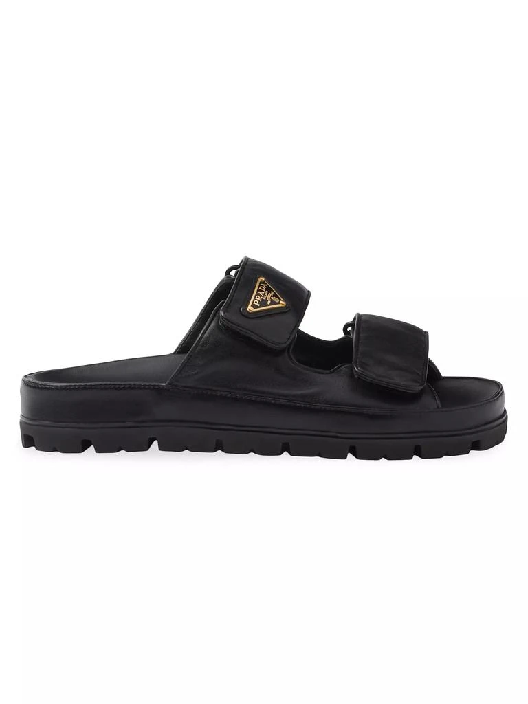 Prada Nappa Leather Slides 1