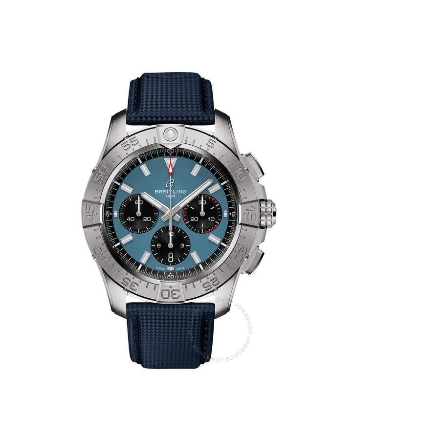 BREITLING Avenger Chronograph 44mm Automatic Blue Dial Men's Watch AB0147101C1X1 1
