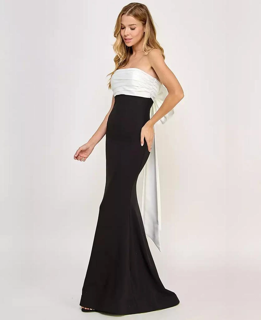 chinese dress ladies Sheer-Bodice Long Pastel Mermaid Prom Gown