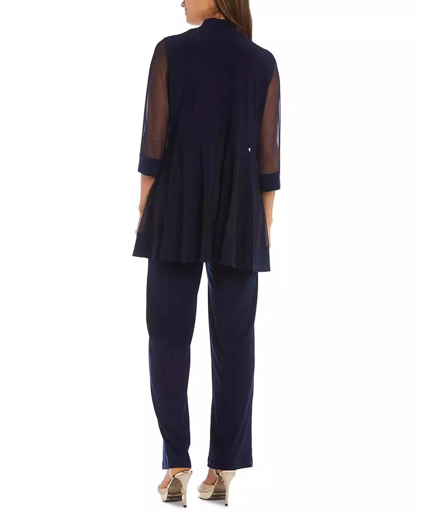 R & M Richards Embellished Layered-Look Pantsuit 2