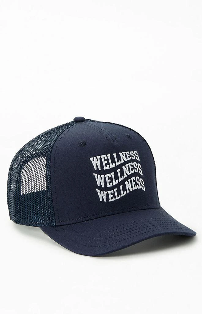 PacSun Wavy Wellness Trucker Hat 1