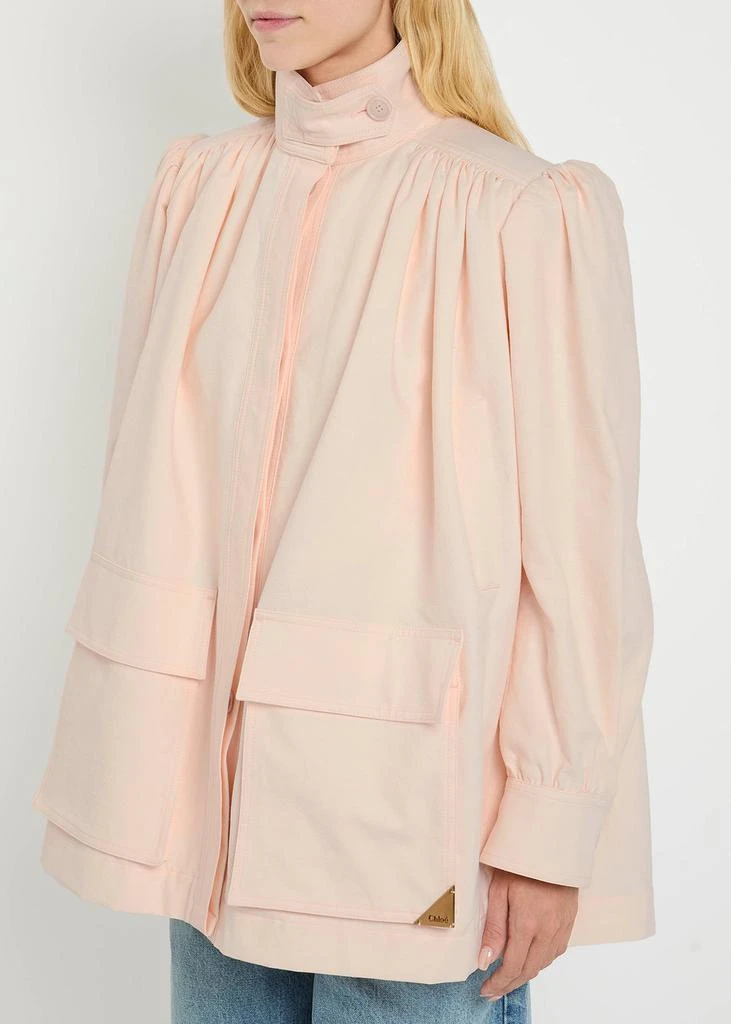 Chloé Pleated canvas jacket 2