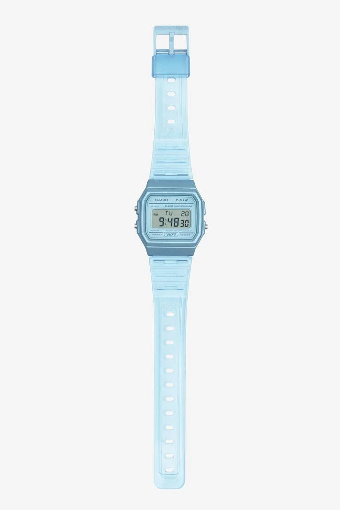 Los Angeles Apparel WCHD7CF - Casio Unisex Digital Clear Jelly Strap Watch 4