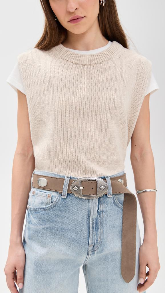 BLow The Belt Tucker Concho Nubuck Belt