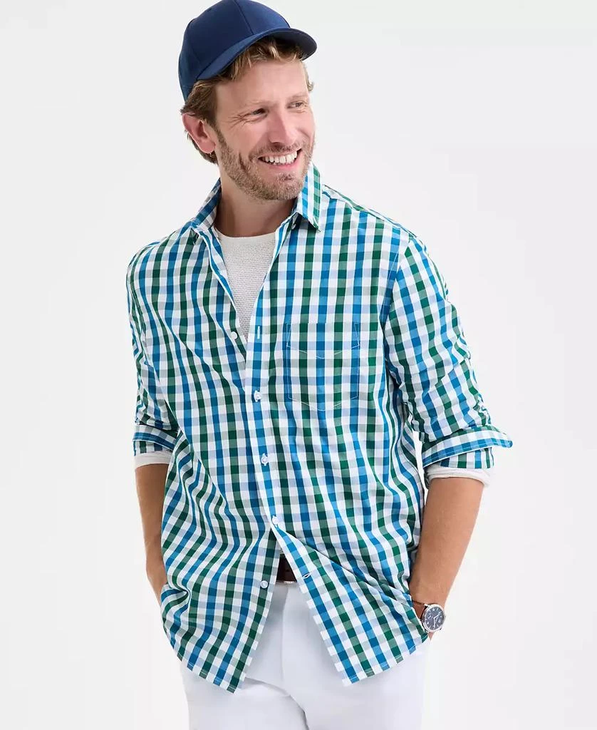 Club Room Long Sleeve Poplin Shirt, Macy
s Exclusive 1