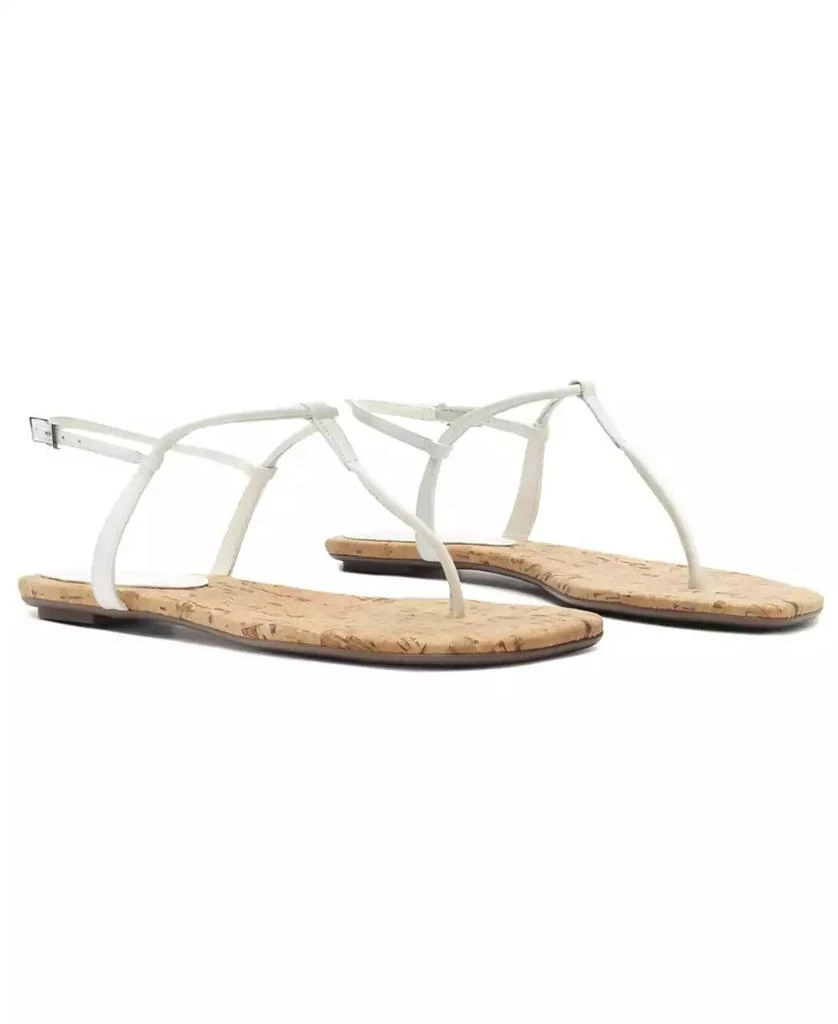 Schutz Women's Elsha Round Toe Flat Sandals 8