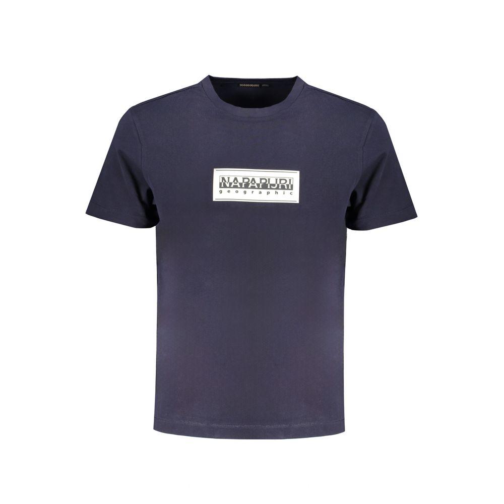 NAPAPIJRI Napapijri Blue Cotton T-Shirt
