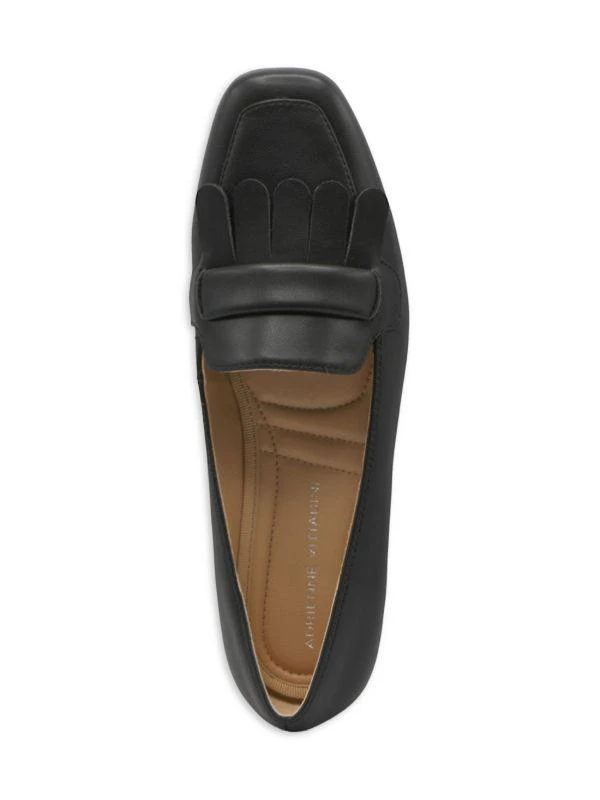 Adrienne Vittadini Geryl Kilt Fringe Loafers 4