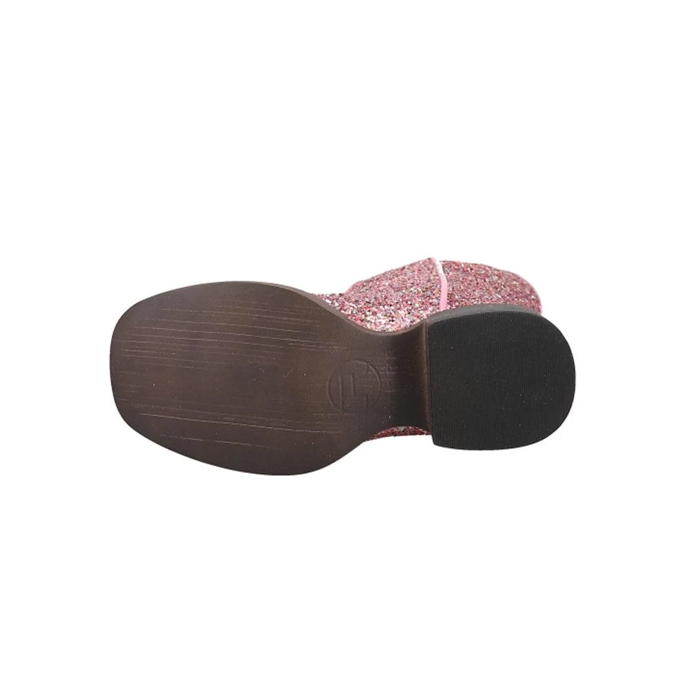 Roper Glitter Galore Square Toe Cowboy Boots (Little Kid) 5