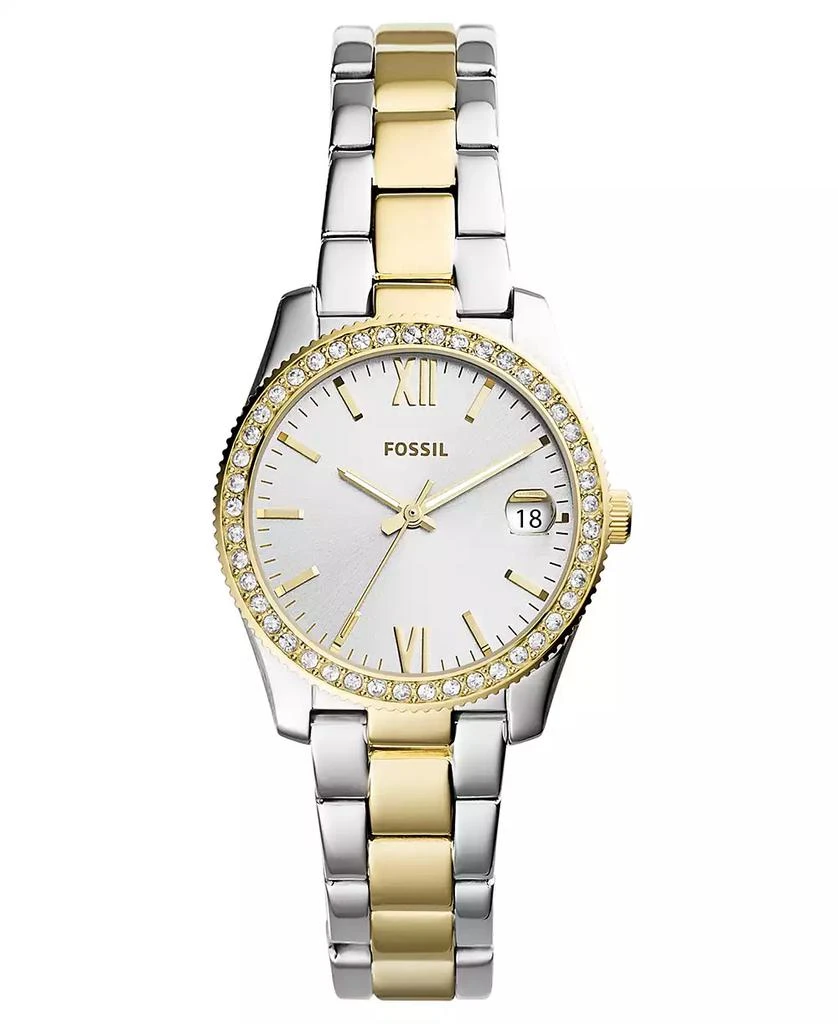 Fossil Women's Scarlette Two-Tone Stainless Steel Bracelet Watch 32mm 1