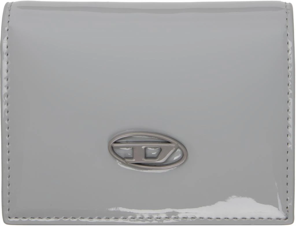 Diesel Gray Play Bi Fold Iii Wallet 1