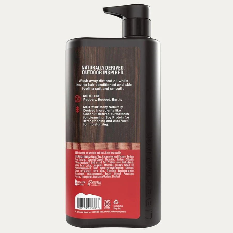 Every Man Jack All Over Wash Cedarwood 2