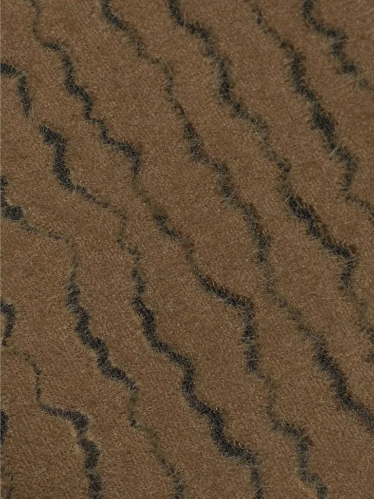 If Only Studio Textured Wave Turtleneck Top 7