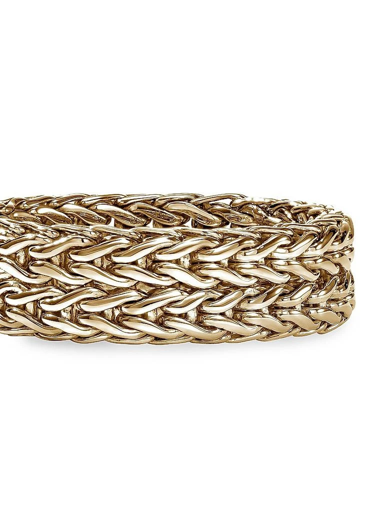John Hardy Icon Rata Chain 14K Yellow Gold Band Ring 2