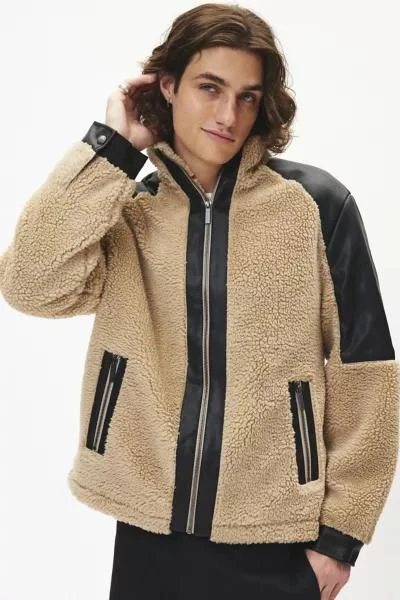 Native Youth Native Youth Piled Fleece Jacket 1