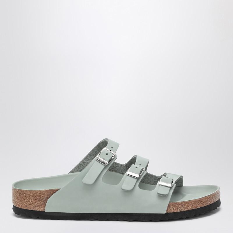 サンダル・ミュール Birkenstock Slipper Florida Colour Pure Sage Birkenstock Slipper Florida colour Pure Sage - Slippers