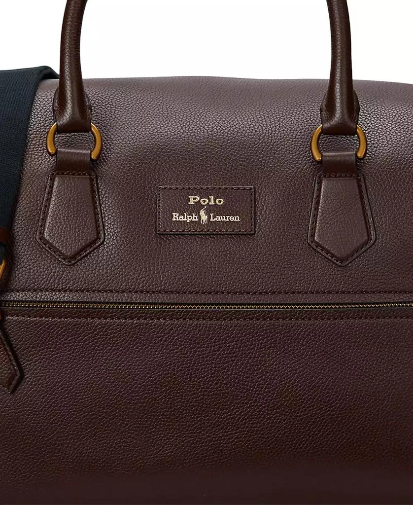Ralph Lauren Men's Pebbled Leather Duffel 4
