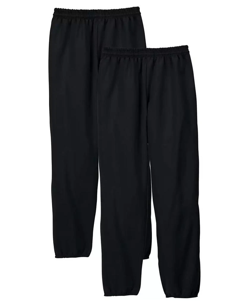 Hanes EcoSmart Men
s 32" Fleece Sweatpants, 2-Pack 3