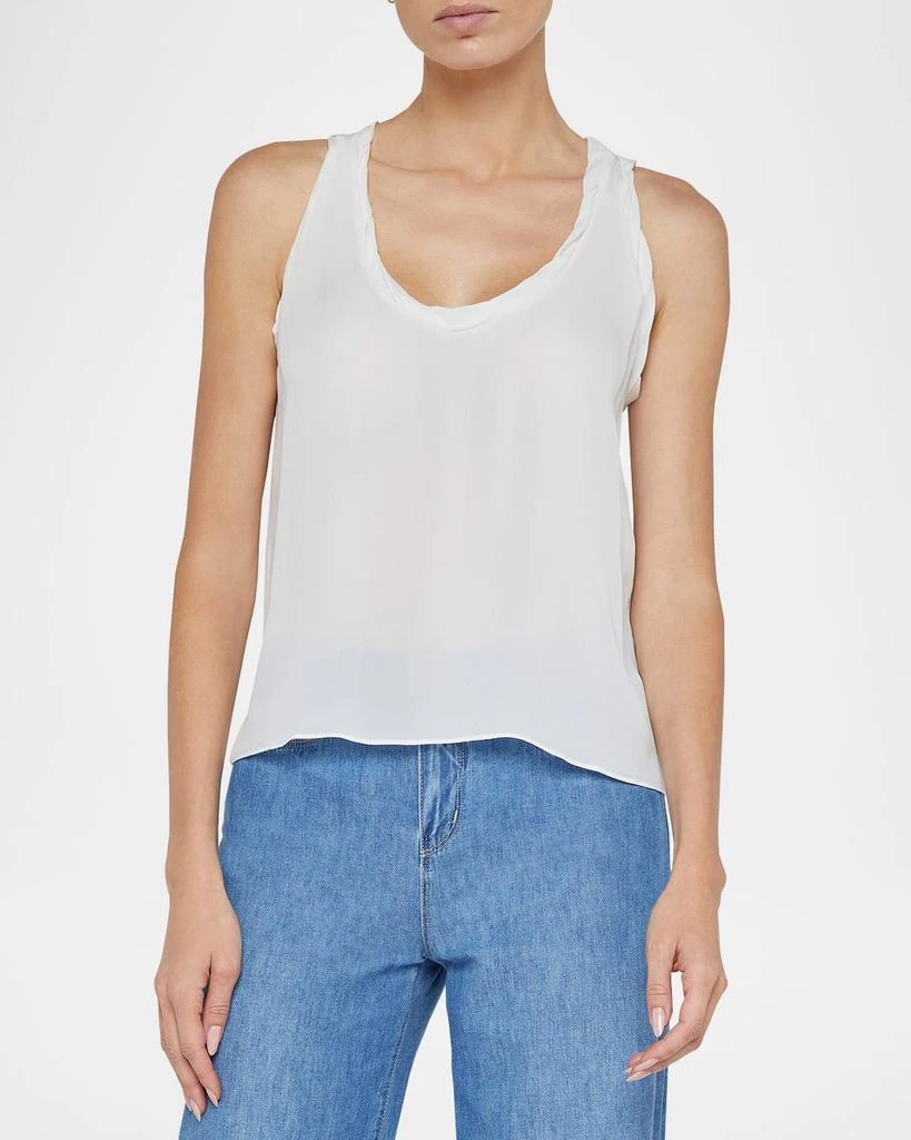 L'Agence Trixi Twisted Band Tank Top 4
