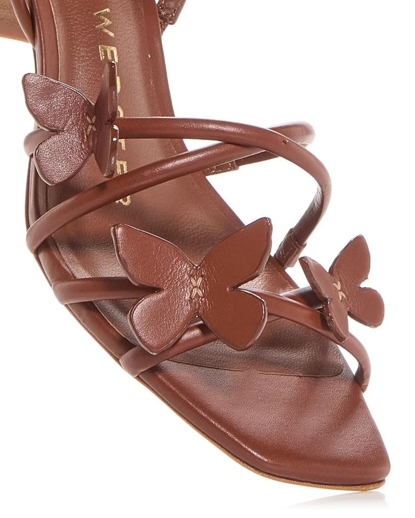Sophia Webster Women's Vanessa Butterfly Block Heel Sandals 5