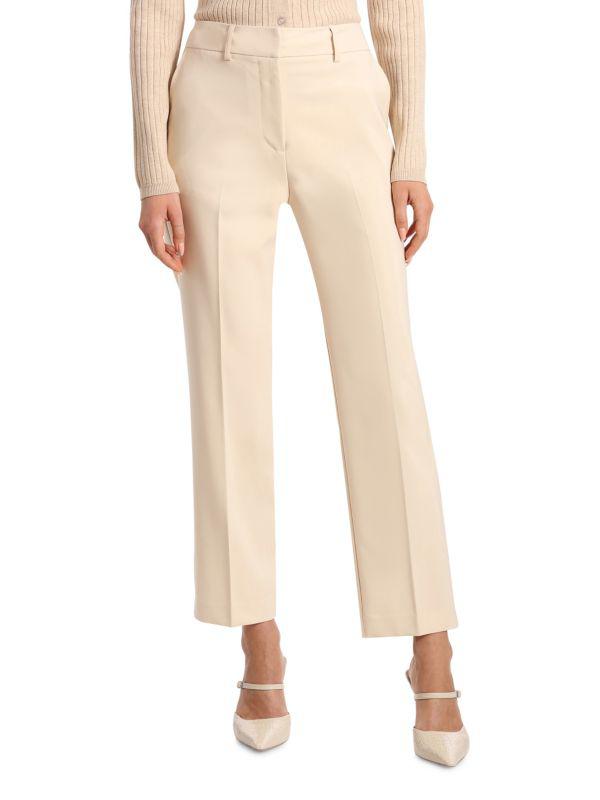 Bagatelle Cropped Flat Front Straight Fit Pants