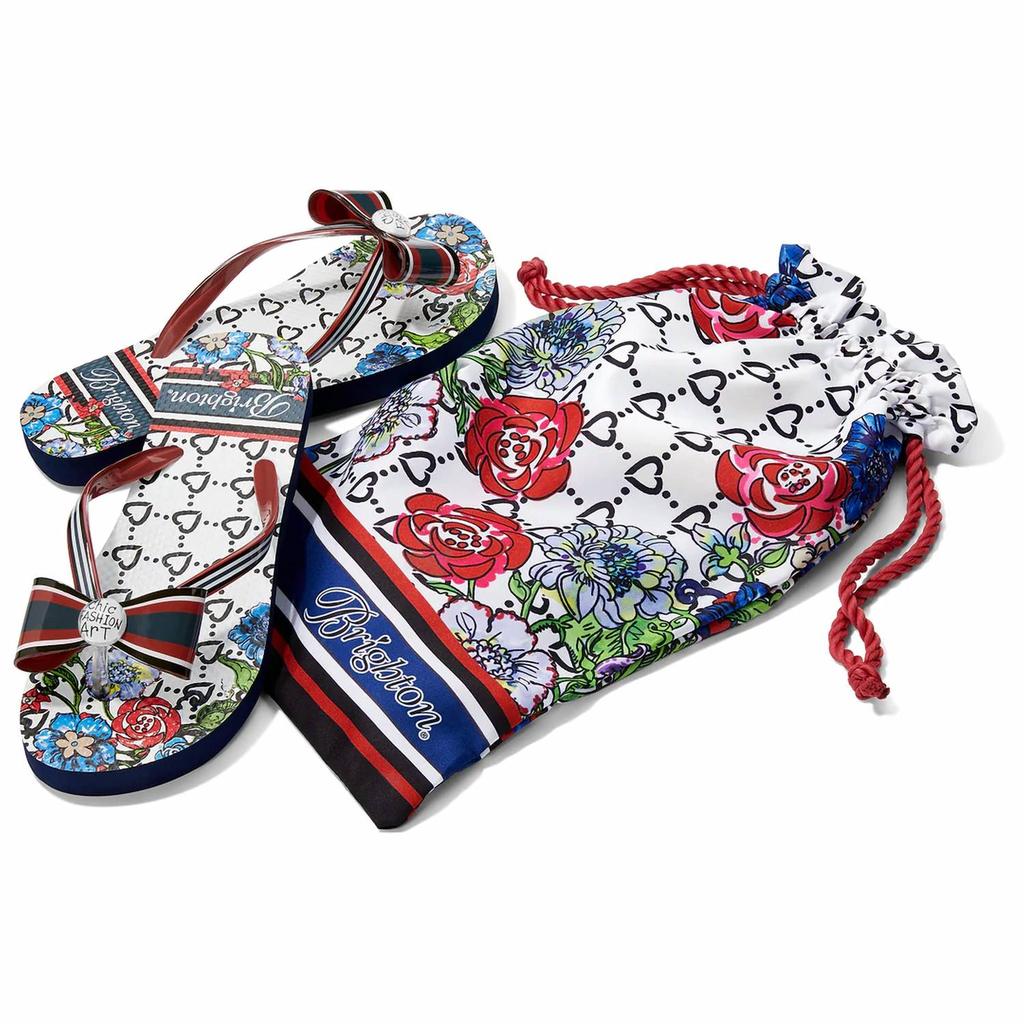 Brighton Entice Flip Flops In Multi