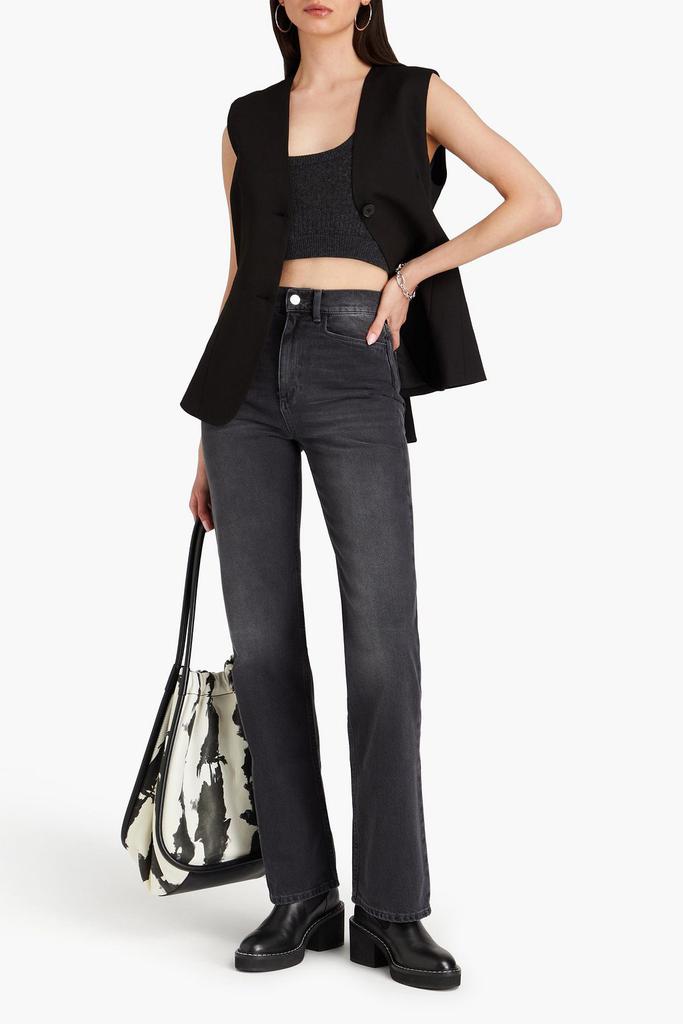 Wandler Rose high-rise straight-leg jeans