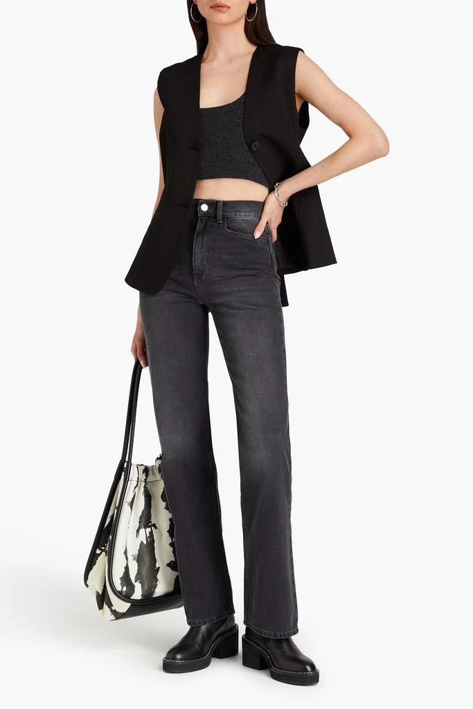 Wandler Rose high-rise straight-leg jeans 2
