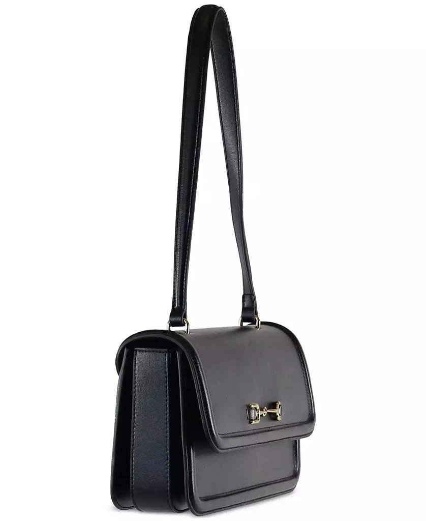 Sam Edelman Loraine Embossed Lizard Flap Shoulder Bag 4