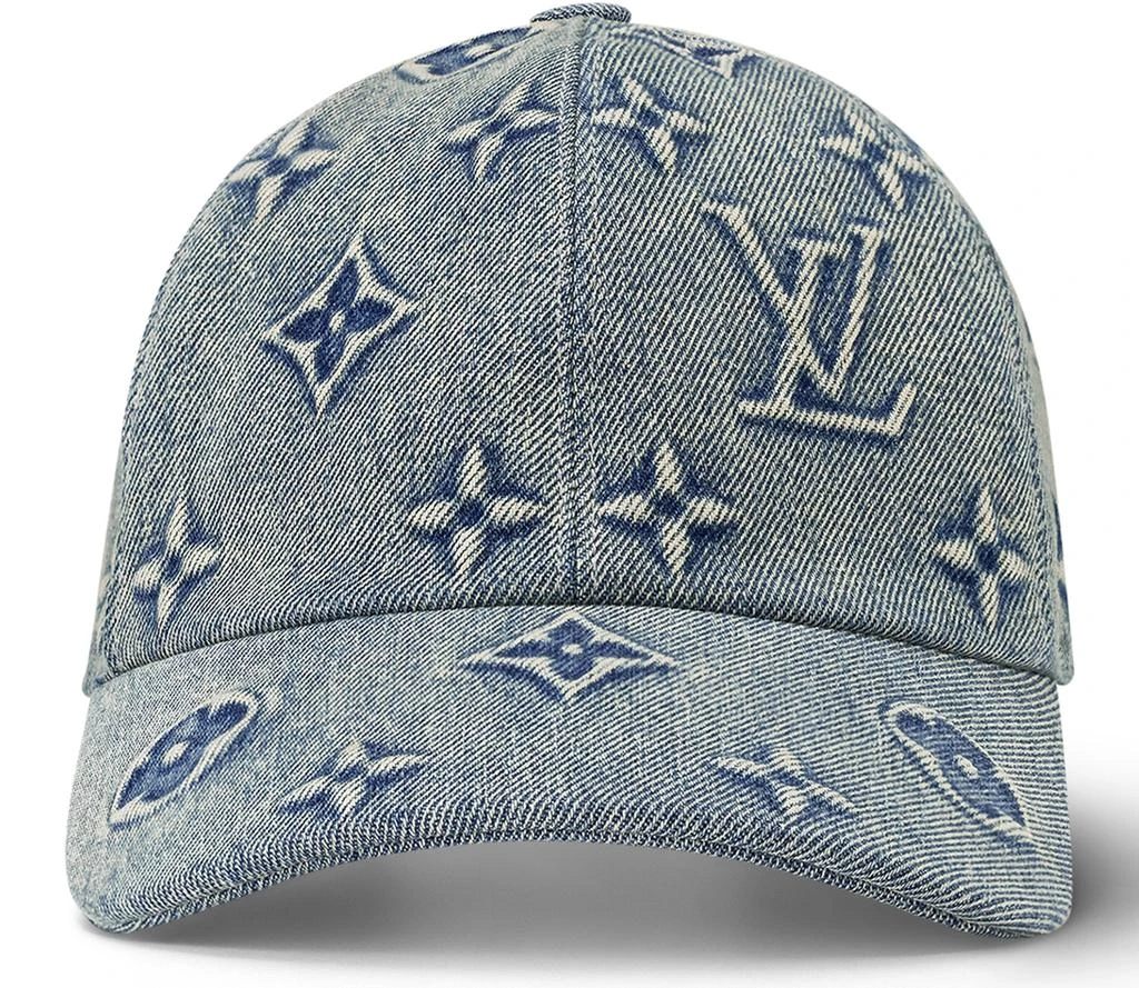 Louis Vuitton Monogram Washed Denim Cap 3