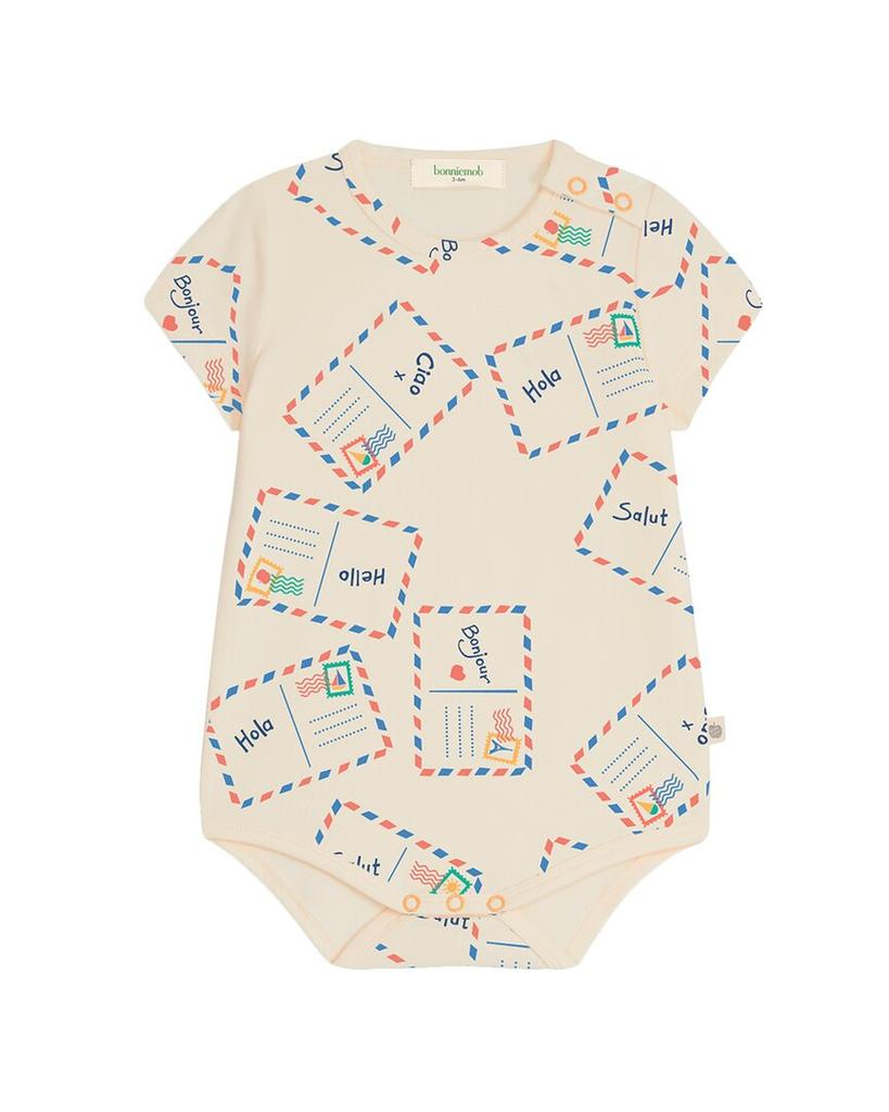 The Bonnie Mob The Bonniemob Cotton Jersey Onesie