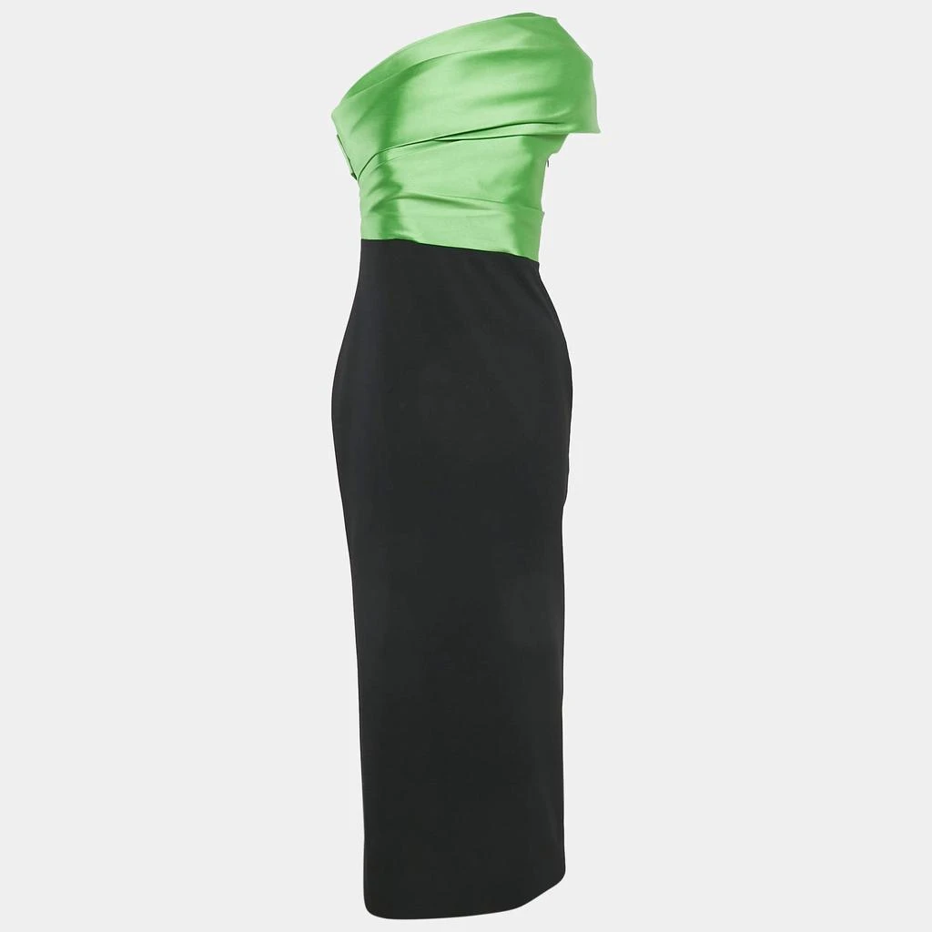 solace london dress green The Sabina Maxi Dress in Bright Green – Solace London