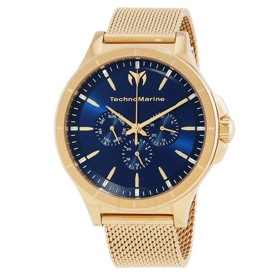 TechnoMarine Moonsun Quartz Blue Dial Men's Watch TM-822023 1