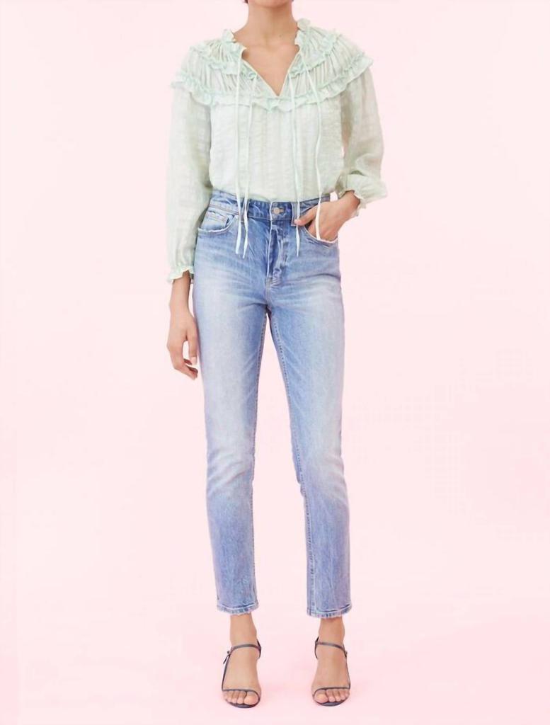 Rebecca Taylor Rebecca Taylor - Silk Ruffle Boho Blouse