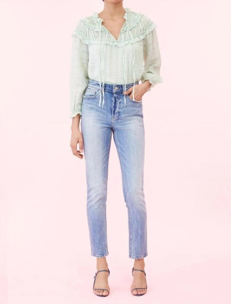 Rebecca Taylor Rebecca Taylor - Silk Ruffle Boho Blouse 2