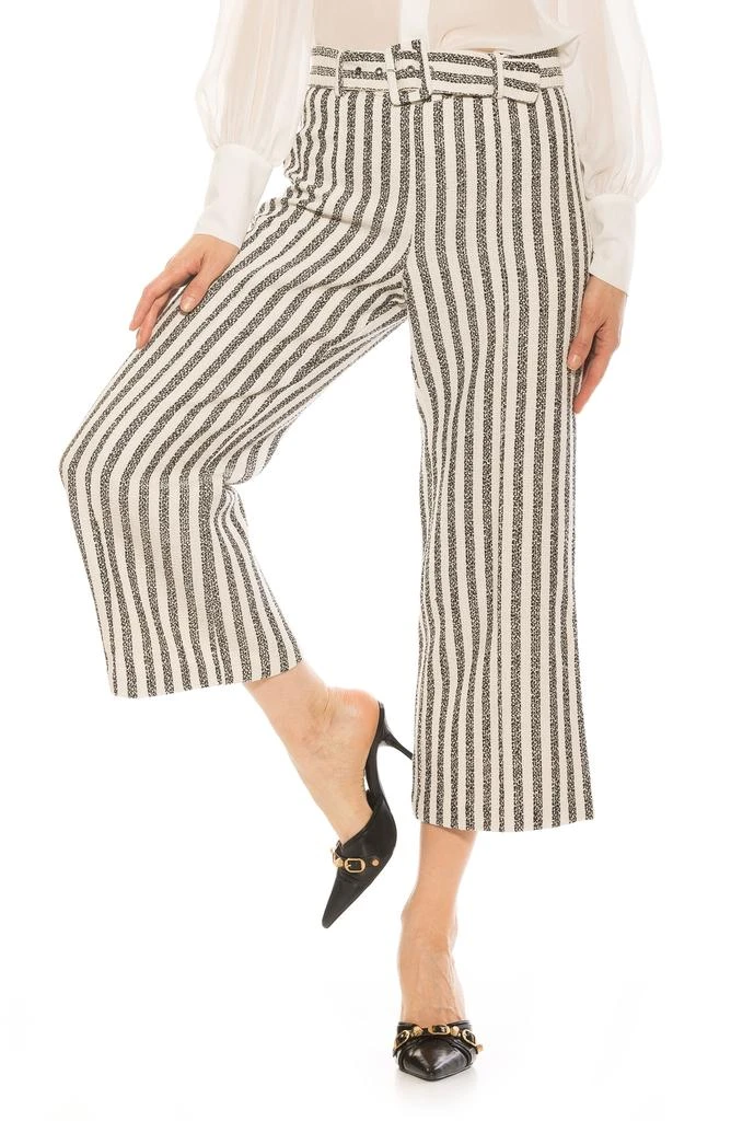 ALEXIA ADMOR Caden Tweed Wide Leg Pants 5